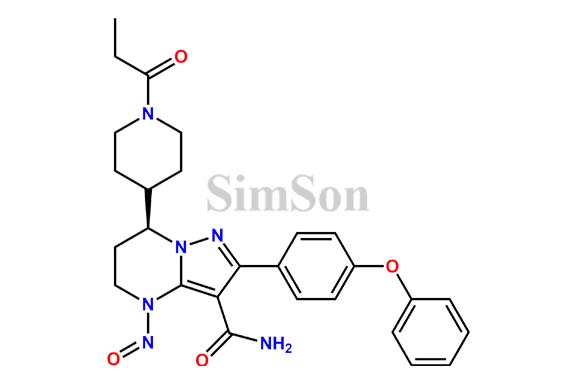 N-Nitroso Zanubrutinib propanoyl impurity