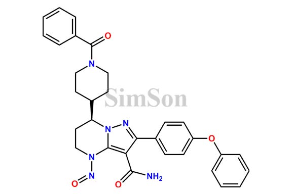 N-Nitroso Zanubrutinib benzoyl impurity
